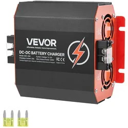 VEVOR 12V 20A DC/DC-Ladegerät 250 W Blei-Säure-Lithium-AGM-GEL-/Nassbatterien