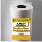 Aquagart 95m2 Geotextilvlies Gartenvlies Unkrautvlies Drainagevlies 200g 1,9m