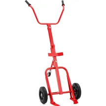 Steinberg Systems Fasskarre Sackkarre für Fässer 208 l 3 Räder Sackkarre Bierfass 200 kg Stahl