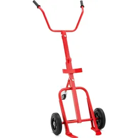 Steinberg Systems Fasskarre Sackkarre für Fässer 208 l 3 Räder Sackkarre Bierfass 200 kg Stahl