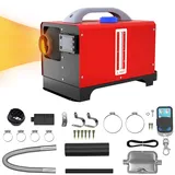 NAIZY Dieselheizung Standheizung, 12V 8KW Diesel Lufterhitzer Air Heizung mit LCD-Bildschirm & Fernbedienung & Griffschalter für Auto LKW Wohnmobil Bus (Typ C)