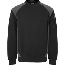 Fristads Sweatshirt 7148 GSM - Schwarz/Grau/L 300510-996-L