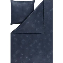 Estella Pippa Grafisch Blau 155 x 200 cm + 80 x 80 cm