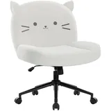 IWMH Intimate WM Heart Drehstuhl Stoff Weiß