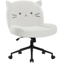 IWMH Intimate WM Heart Drehstuhl Stoff Weiß