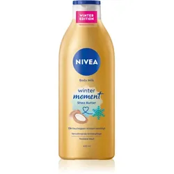 NIVEA Winter Moment nährende Body lotion mit Bambus Butter 400 ml