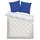 Tom Tailor Wendebettwäsche FRESH FLOWERS Blau/Beige 200 x 220 cm + 2 x 80 x 80 cm