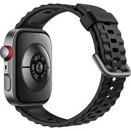 Huawei Watch Fit 4 Pro Schwarz Fluorelastomerarmband Schwarz + Freebuds SE 2