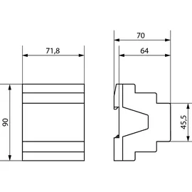 Theben Schalt-/Dimmaktor SM 4 KNX