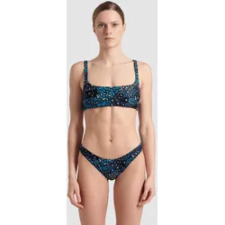 Bustier-Bikini Damen arena Water Print Multiprints - Animalier - XS