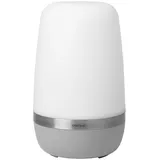 blomus Spirit Outdoor LED Tischleuchte (X - Ø 15cm, H 25cm, Platinum Gray) X - Ø 15cm, H 25cm | Platinum Gray