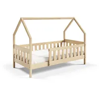 masseno Kinderbett BELLA 80 x 160 cm Kiefer massiv natur