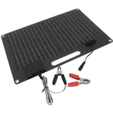 100 W Tragbares Solarpanel, USB-Ausgänge, Schnelles Aufladen, Hocheffizientes Solarpanel-Ladegerät für Powerbank, Telefon, Laptop, Wohnmobil, Bootsfahrt