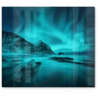 Deqori Herdabdeckplatte Glas | einteilig 60x52 cm | Motiv