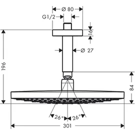 Hansgrohe Raindance Select S 300 2jet (27337000)
