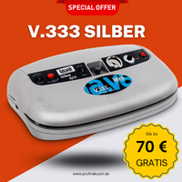 LaVa V333 Premium Silbermetallic Vakuumierer mit 3 Schweißnähten / bis zu 70 € Gratis Aktion / 5 Jahre Garantie*