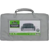 Dehner Abdeckung für Gartenbank 2-Sitzer 130 x 85 x 65 cm Grau