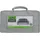 Dehner Abdeckung für Gartenbank 2-Sitzer 130 x 85 x 65 cm Grau