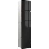 EMCO Asis Pure WC-Modul 73 x 17 cm Schwarz Glas