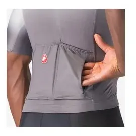 Castelli UPF Jersey - Radtrikot Gr L grau