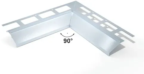 Eckstück für Abtropfprofil Havos Innen Aluminium RALOPVNI940