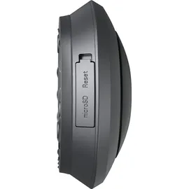 Reolink 6MP 360° Panorama Fisheye-Kamera PoE Überwachungskamera Bewegungserkennung, 3k+ HD Personenerkennung, 2-Wege-Audio - Schwarz