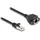 DeLock 80191 RJ50 Patchkabel S/FTP 0,25 m Schwarz