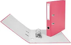 Biella Ordner Schmal DIN A4 40 mm Rosa 2 Ringe 10341440U Kunststoff