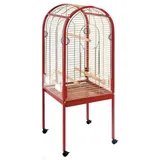 Großer Vogelkäfig Auf Fuß, Voliere Für Kanarienvögel, Papageien, Große Wellensittiche, Kakadus, Ara, Vogelkäfig Mit Ständer, 54x