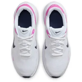 Nike Revolution 7 Road Laufschuhe Kinder 103 white/midnight navy-playful pink 37.5