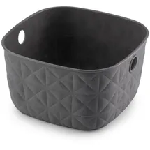 Kadax Aufbewahrungskorb Softex 19 x 19 x 11 cm grau