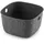 Kadax Aufbewahrungskorb Softex 19 x 19 x 11 cm grau