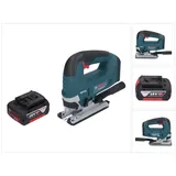 Bosch GST 18V-125 B Professional Akku Stichsäge 18 V 125 mm Brushless + 1x Akku 5,0 Ah - ohne
