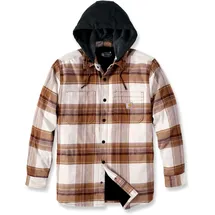 CARHARTT Rugged Flex Flannel Fleece braun 54