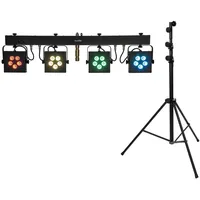 Eurolite Set LED KLS-902 + STV-60-WOT EU Stahlstativ schwarz