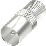 Hama 00205223 F-Koax-Adapter Anschlüsse: F-Buchse, Koax-Stecker IEC 1St.