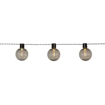 Star Trading LED-Lichterkette 10 Kugeln PC 3,6 m Weiß