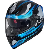 Nexo Integralhelm Sport II - Kratzfeste Visierung - Thermoplast - Belüftung