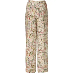 Viskose-Hose, Druck natur, 36