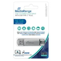 MEDIARANGE USB Stick 3.1 + TypeC 2in1 MR935 16GB Kombo