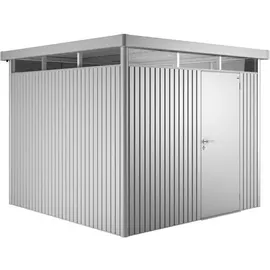 Biohort HighLine H4 2,75 x 2,75 m silber-metallic Einzeltür