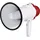 SpeaKa Professional XB-7S Megaphon Rot/Weiß