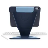 pipetto Origami No6 Stand Case für iPad Air 13" (M2 2024/M3 2025) Dunkelblau