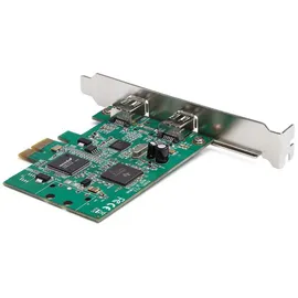 Startech StarTech.com PCI Express Controller Karte 2 Port 1394a FireWire Windows/Mac kompatibel, Schnittstellenkarte)