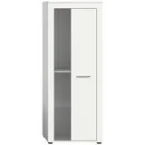 Möbel Boss Vitrine Jam 60 x 159 x 35 cm Weiß