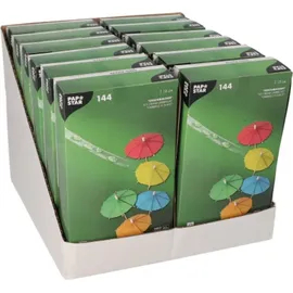 Papstar Deko-Picker 10 cm farbig sortiert
