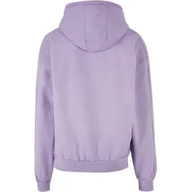 URBAN CLASSICS Heavy Terry Garment Dye Kapuzenpullover Lilac 4XL