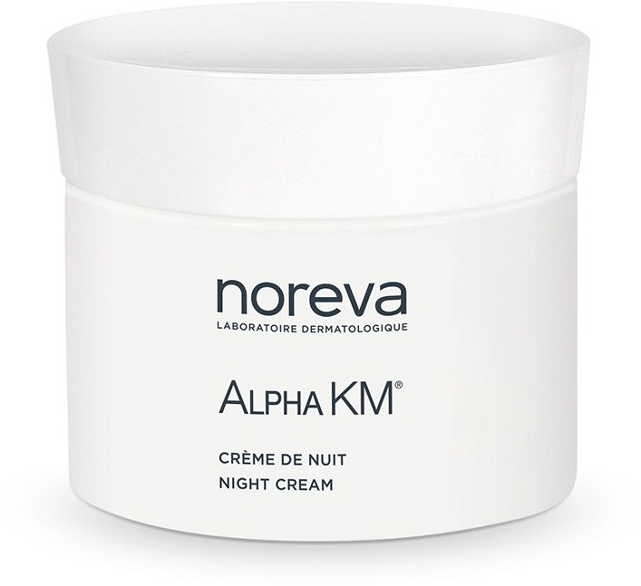 noreva Laboratoires Alpha KM® Anti-âge Crème de nuit anti-rides correcteur, 50 ml crème pour la peau