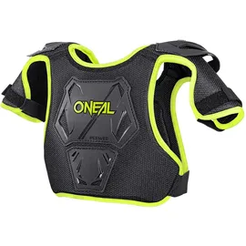 O'Neal Peewee Brustschutz Schwarz/Gelb XS/S