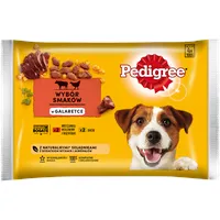 PEDIGREE Vital Protection mit Rindfleisch, Geflügel in Gelee 4 x 100 g